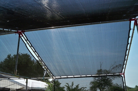 135gsm HDPE Green Shade Net 50 75 90 cho Vườn ươm Sân vườn Ban công nhà