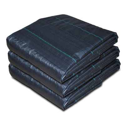 Lớp phủ mặt đất làm thảm cỏ dại hạng nặng 90GSM Dưới thảm cỏ giết người trên boong