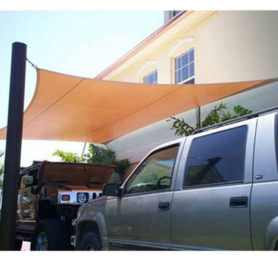Polyester Sun Shade Sail Fabric Sân chơi Uv Canopy Shade