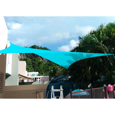 180gsm Uv Bảo vệ HDpe Shade Sail Tam giác 5mx5mx5m 3mx3mx3m