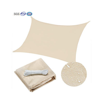Triangle Sun Shade Sail PU tráng chống thấm