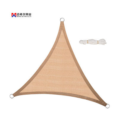 Sân vườn ngoài trời Uv Bạt che nắng có thể thu vào Cánh buồm 3,6 * 3,6 * 3,6m