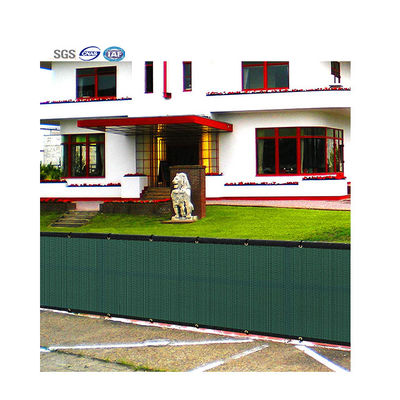 Ban công ngoài trời Màn hình riêng tư Chắn gió Màu xanh trắng 180gsm